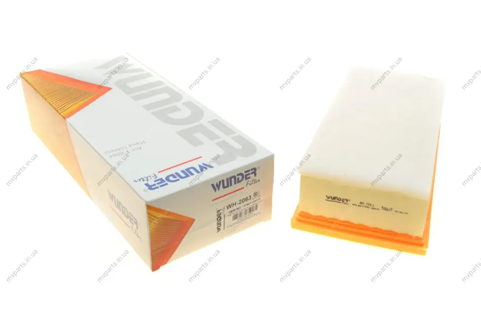 Фільтр повітряний Toyota Avensis/Corolla 2.0D/2.2D 05-08 WH 2063 WUNDER FILTER WH-2063 (фото 1)