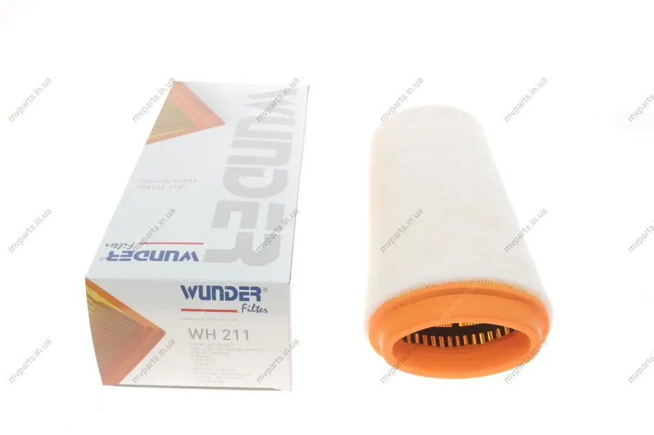 Фільтр повітряний BMW 3 (E46)/5 (E39, E60)/X3 (E83) 01- WH 211 WUNDER FILTER WH-211 (фото 1)