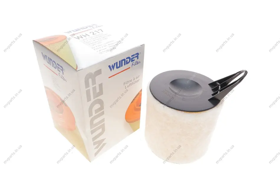 Фільтр повітряний BMW 3 (E90-E93) 1.6/2.0 03- WH 217 WUNDER FILTER WH-217 (фото 1)