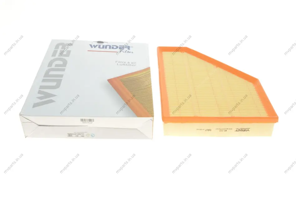 Фільтр повітряний BMW 3 (E90-E93)/X1 (E84) 03- (з поролоном) WH 222 WUNDER FILTER WH-222 (фото 1)