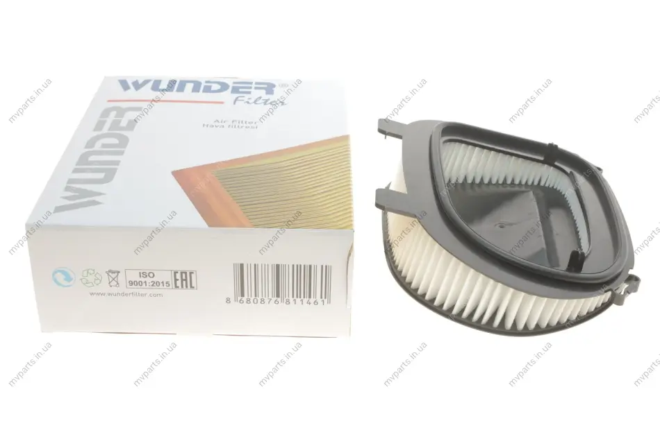 Фільтр повітряний BMW X3/X5/X6 10- WH 224 WUNDER FILTER WH-224 (фото 1)