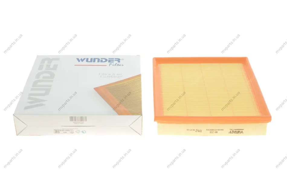 Фільтр повітряний BMW 3 (F30/F80) 11- (benzin) WH 228 WUNDER FILTER WH-228 (фото 1)