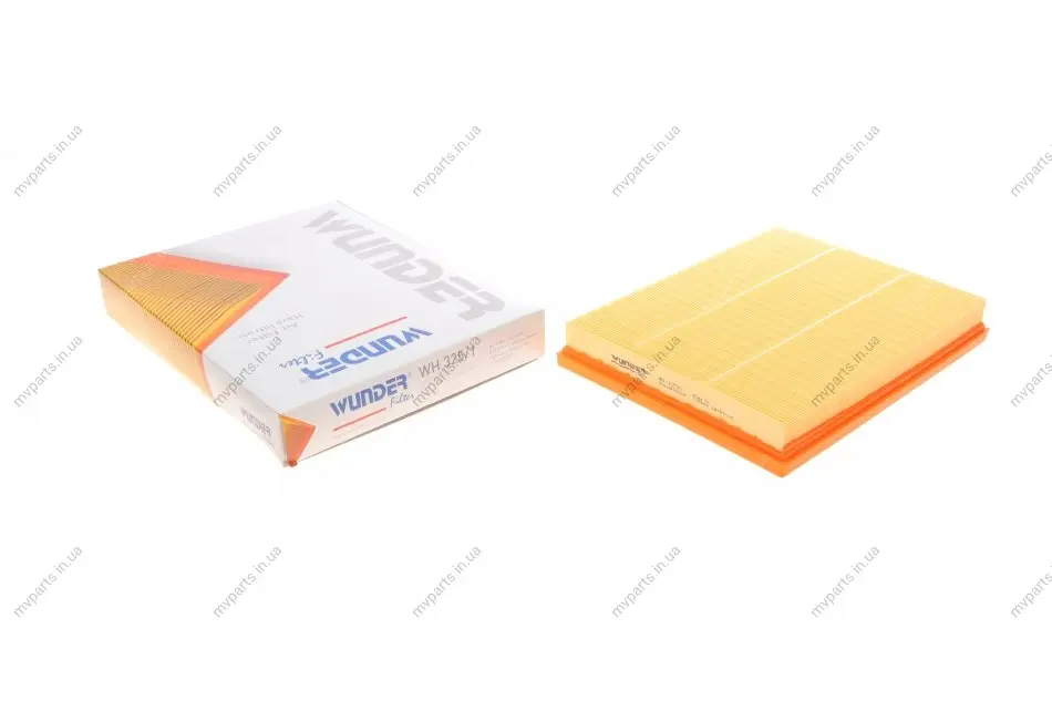 Фільтр повітряний Opel Astra H 1.6Turbo/1.7/1.9CDTI 04- WH 325/1 WUNDER FILTER WH-325-1 (фото 1)