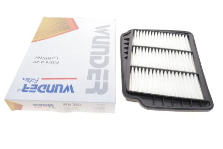 Фільтр повітряний Chevrolet Lacetti/Daewoo Nubira 1.4-1.8 03- WH 350 WUNDER FILTER WH-350