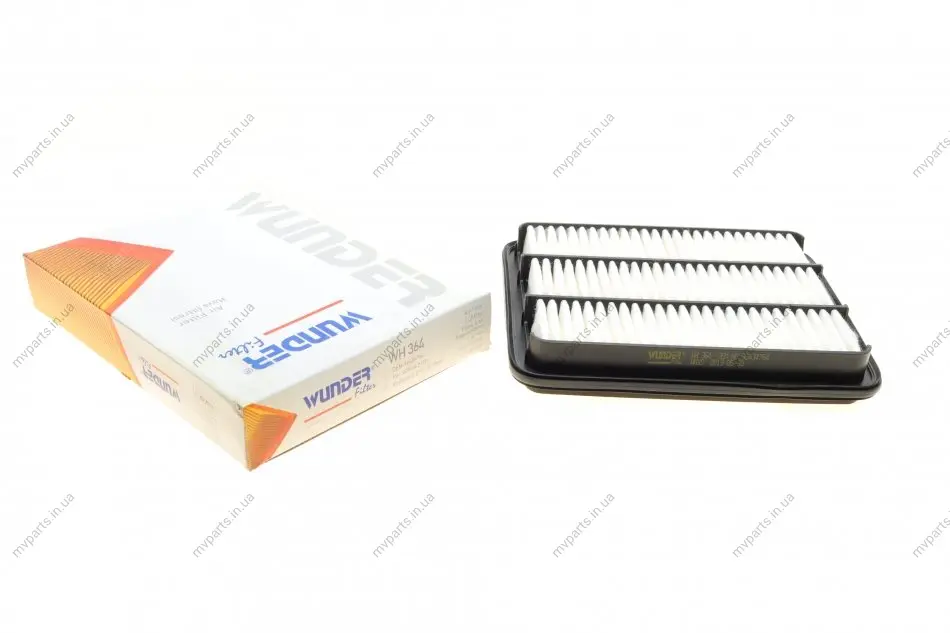 Фільтр повітряний Chevrolet Epica 2.0TDCi 04-11 WH 364 WUNDER FILTER WH-364 (фото 1)