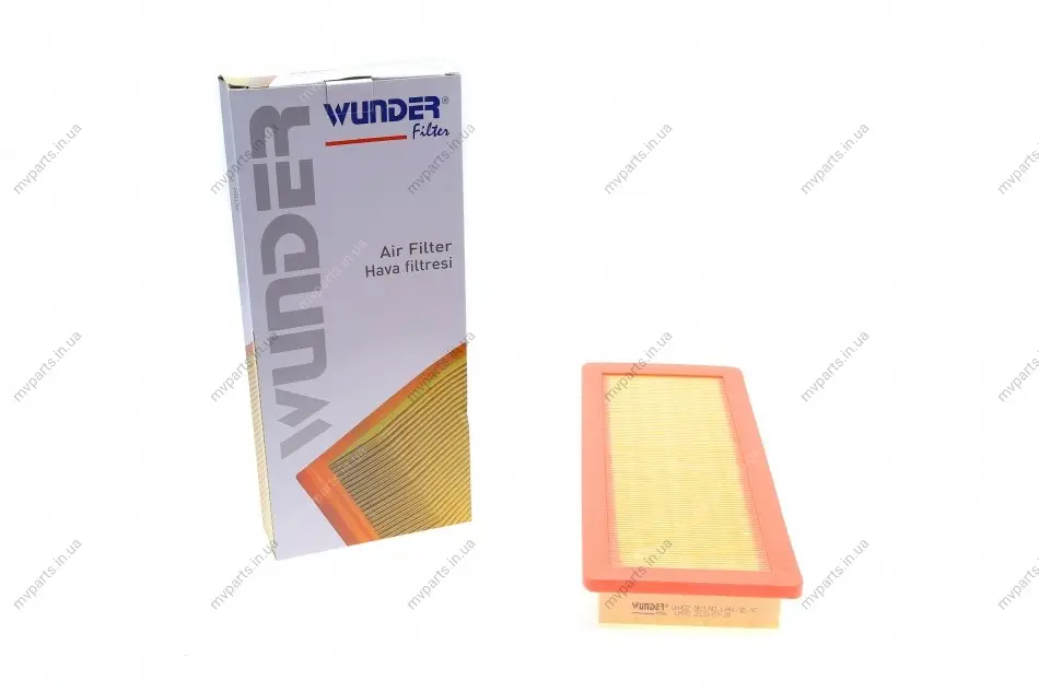 Фільтр повітряний Citroen Nemo/Peugeot Bipper 1.4i 08- WH 402 WUNDER FILTER WH-402 (фото 1)