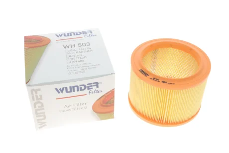Фільтр повітряний Citroen Berlingo/Peugeot Partner 1.8/1.9D 96- WH 503 WUNDER FILTER WH-503