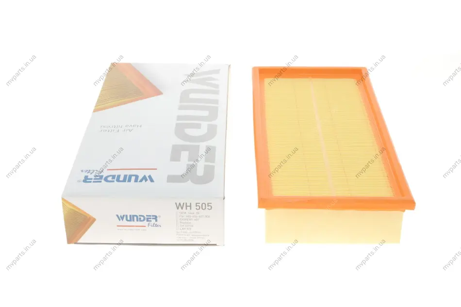 Фільтр повітряний Fiat Scudo/Citroen Jumpy/Peugeot Expert 1.9D/2.0JTD 98- WH 505 WUNDER FILTER WH-505 (фото 1)