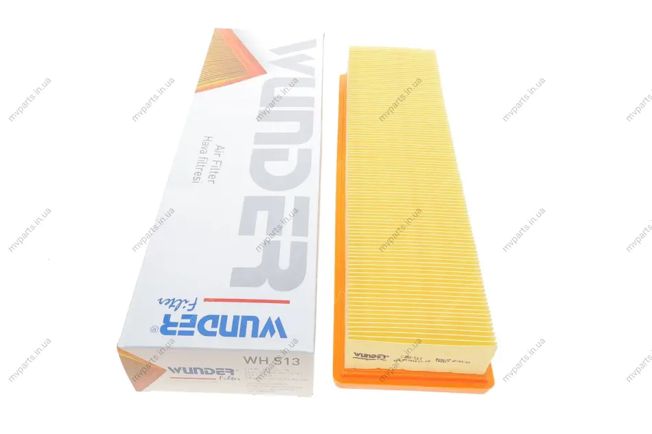 Фільтр повітряний Peugeot 206/307 1.4i 03- WH 513 WUNDER FILTER WH-513 (фото 1)