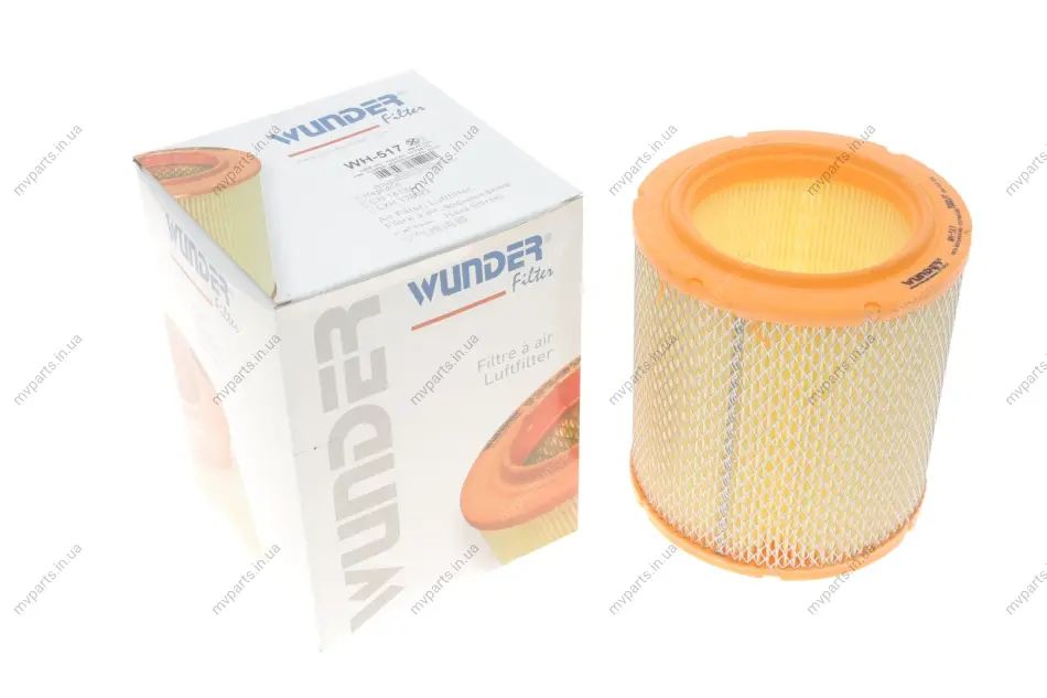 Фільтр повітряний Fiat Ducato/Peugeot Boxer/Citroen Jumper 1.9/2.4/2.5D 82-02 WH 517 WUNDER FILTER WH-517 (фото 1)