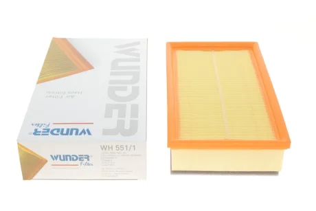 Фільтр повітряний Ford Connect 02- (з поролоном) WH 551/1 WUNDER FILTER WH-551-1