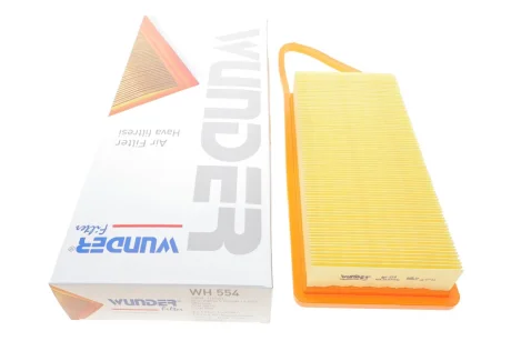 Фільтр повітряний Citroen Nemo/Peugeot Bipper 1.4HDi 08- WH 554 WUNDER FILTER WH-554