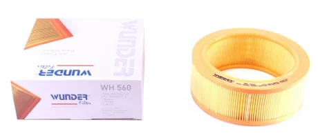 Фільтр повітряний Ford Transit 1.6-2.5D 85-94 WH 560 WUNDER FILTER WH-560