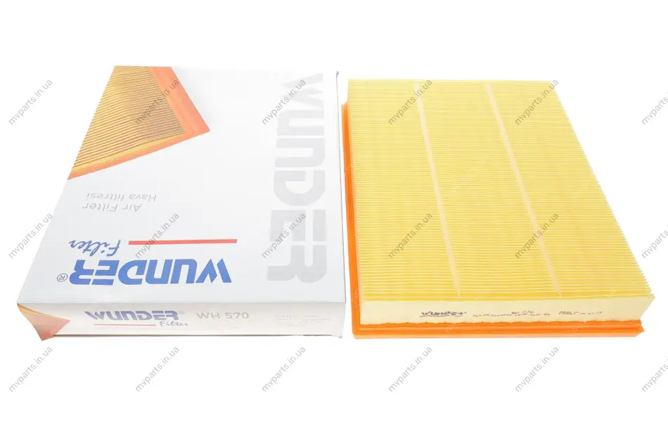 Фільтр повітряний Ford Ranger 2.0 EcoBlue/TDCi EcoBlue 18- WH 570 WUNDER FILTER WH-570 (фото 1)