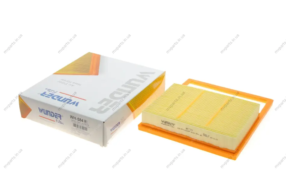 Фільтр повітряний Ford Mondeo 2.0 Duratec 16V 14-/C-MAX 2.0 Duratec 16V 10- WH 584 WUNDER FILTER WH-584 (фото 1)