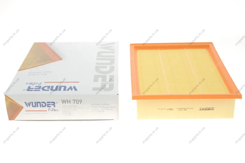 Фільтр повітряний MB Vito (W638) TDI WH 709 WUNDER FILTER WH-709 (фото 1)
