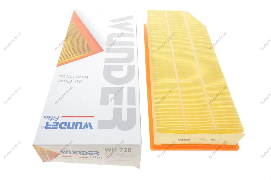 Фільтр повітряний MB (W210/220) 3.2CDI WH 720 WUNDER FILTER WH-720 (фото 1)