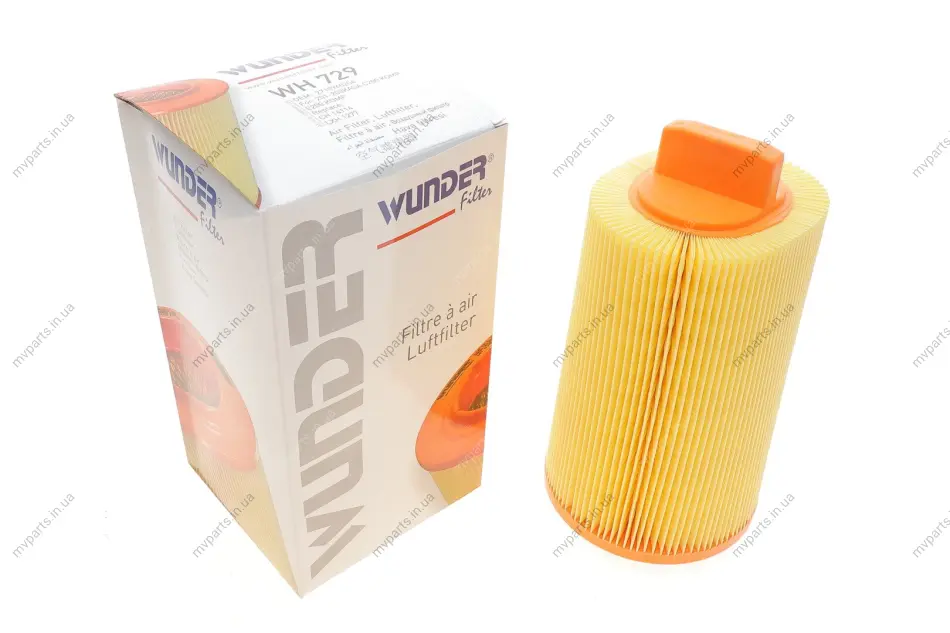 Фільтр повітряний MB Sprinter 216i/316i (906) M271 WH 729 WUNDER FILTER WH-729 (фото 1)