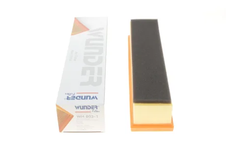 Фільтр повітряний Renault Kangoo 1.5dCi 01- (з поролоном) WH 803/1 WUNDER FILTER WH-803-1