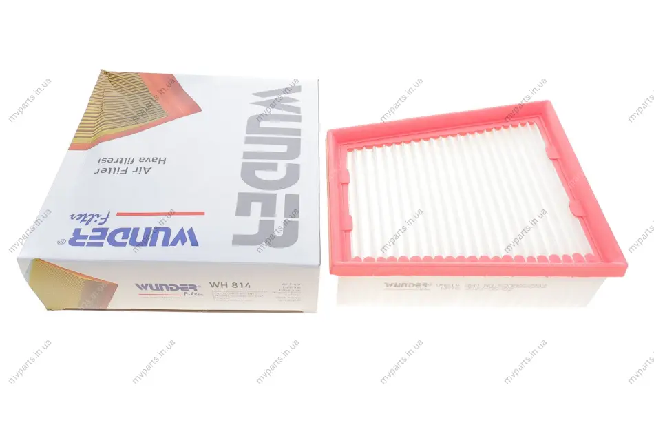 Фільтр повітряний Renault Scenic III/Megane III 2.0 CVT 09- WH 814 WUNDER FILTER WH-814 (фото 1)