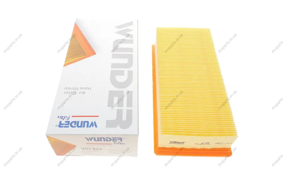 Фільтр повітряний Smart Forfour 1.1-1.5 i 04-06/Mitsubishi Colt 1.1-1.5 i 04-12 WH 846 WUNDER FILTER WH-846 (фото 1)