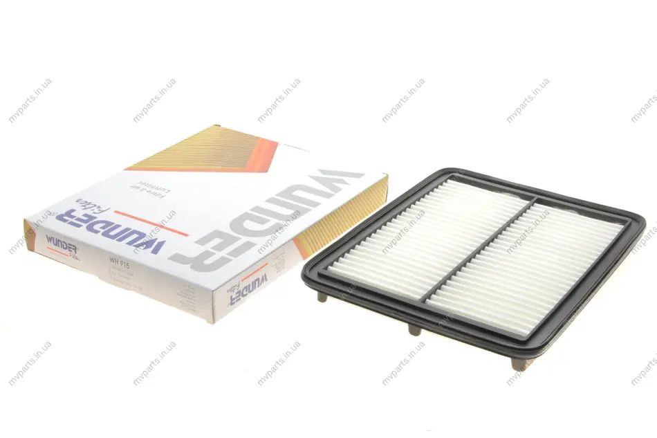 Фільтр повітряний Kia Sorento 2.4i/2.5CRDi/3.5i V6 02- WH 915 WUNDER FILTER WH-915 (фото 1)