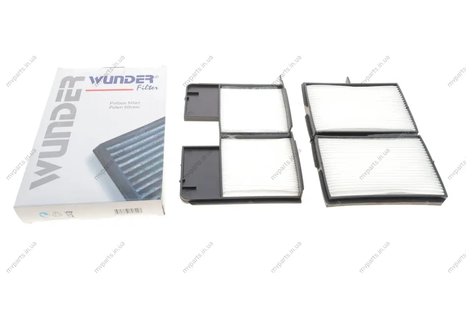 Фільтр салону Toyota Avensis 1.6-2.0TD 97-03 WP 2052 WUNDER FILTER WP-2052 (фото 1)