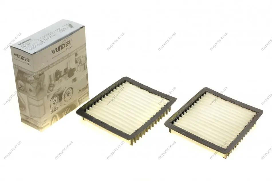 Фільтр салону BMW 3 (E36) 94-00 (к-кт 2шт.) WP 209 WUNDER FILTER WP-209 (фото 1)