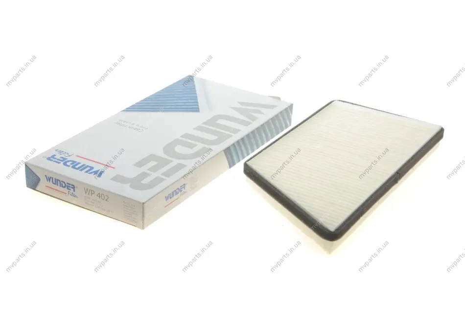 Фільтр салону Peugeot 206 00-07 WP 402 WUNDER FILTER WP-402 (фото 1)