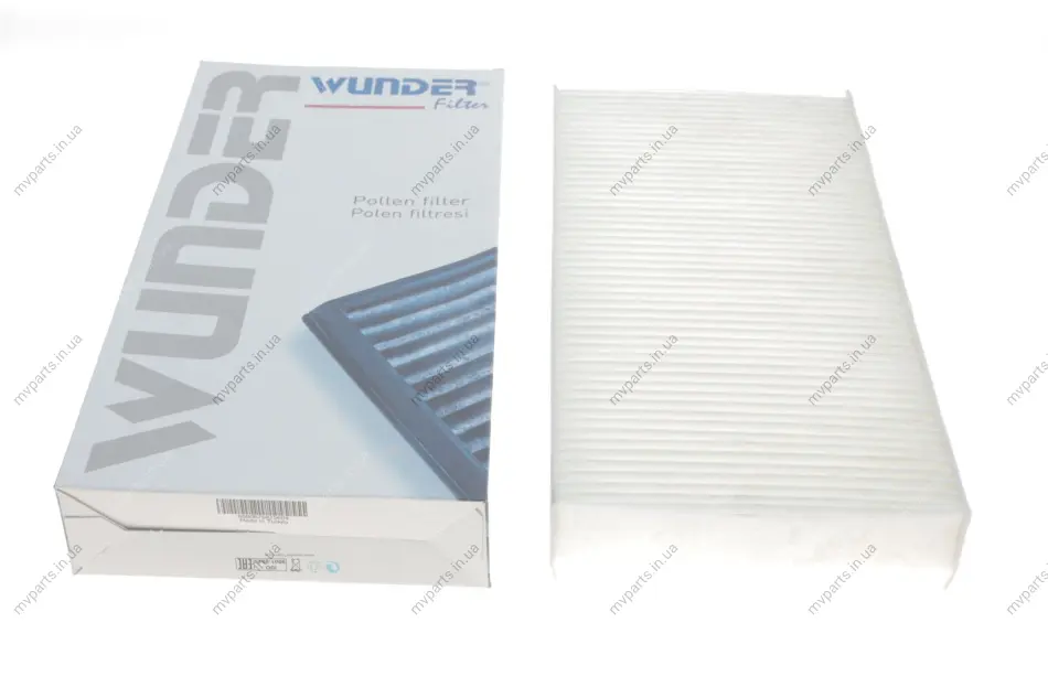 Фільтр салону Citroen C5/C6/Peugeot 407 04- WP 408 WUNDER FILTER WP-408 (фото 1)