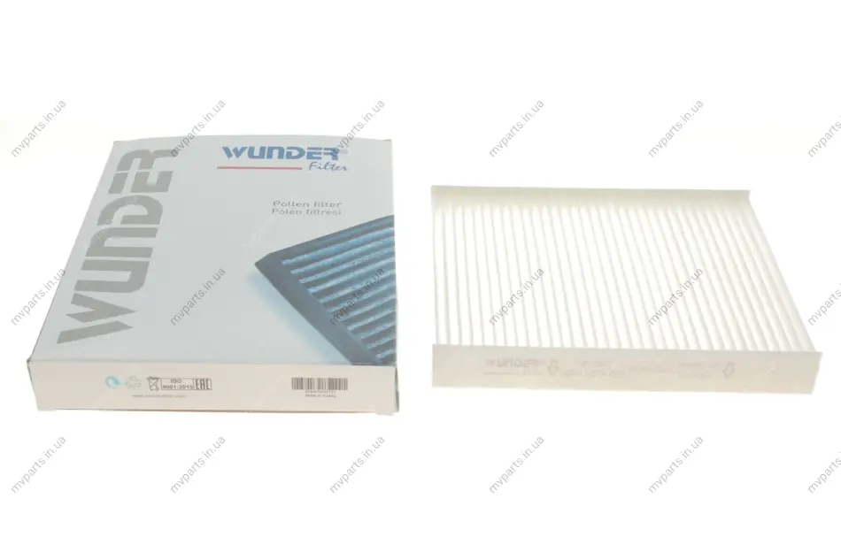 Фільтр салону Ford Fiesta/Fusion 01- WP 507 WUNDER FILTER WP-507 (фото 1)