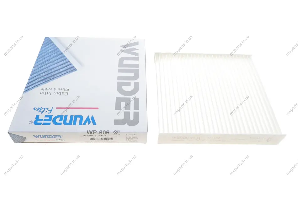 Фільтр салону Fiat Panda/500/500e 06- WP 606 WUNDER FILTER WP-606 (фото 1)