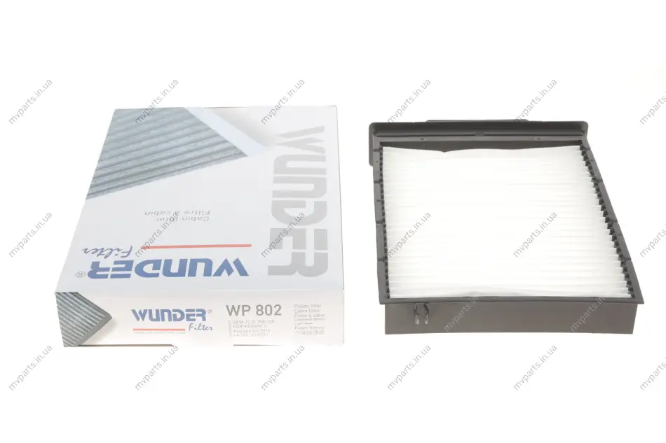 Фільтр салону Renault Megane II 02- WP 802 WUNDER FILTER WP-802 (фото 1)