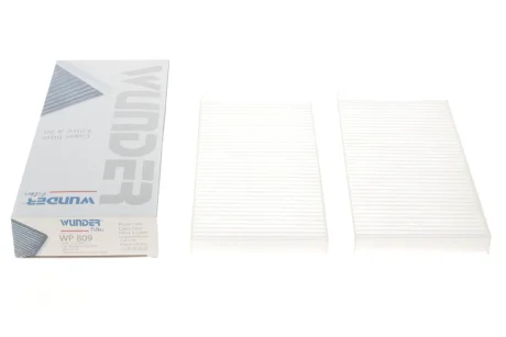 Фільтр салону Renault Kangoo 08-/ Master 10- (к-кт 2шт) WP 809 WUNDER FILTER WP-809