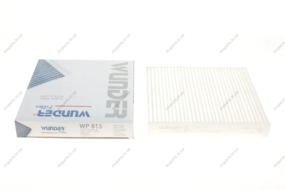 Фільтр салону Renault Clio/Dacia Logan 1.2/1.5dCi 12- WP 813 WUNDER FILTER WP-813 (фото 1)