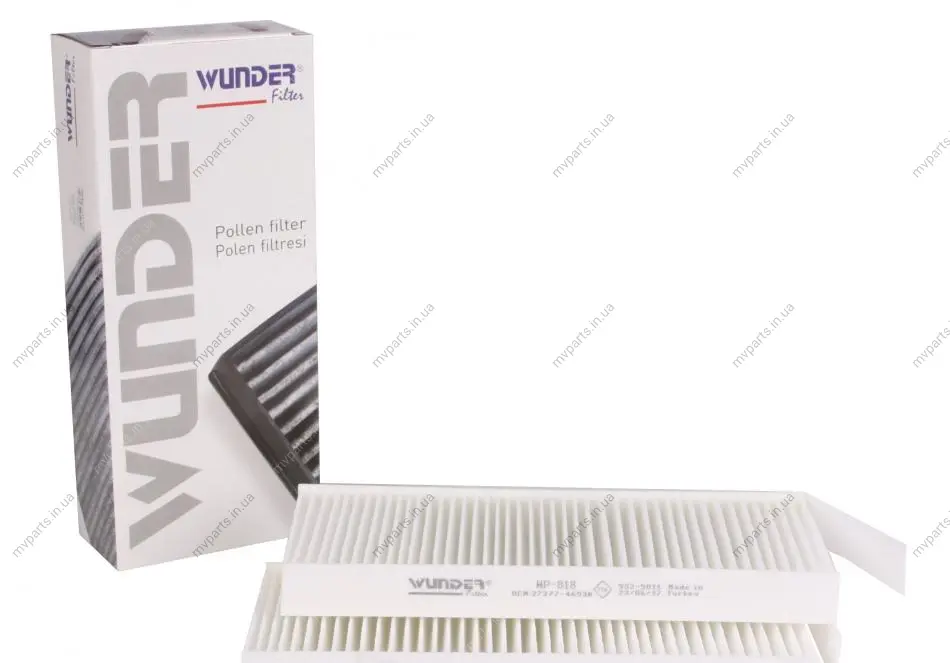 Фільтр салону Renault Latitude 2.0/3.0dCi 10- WP 818 WUNDER FILTER WP-818 (фото 1)