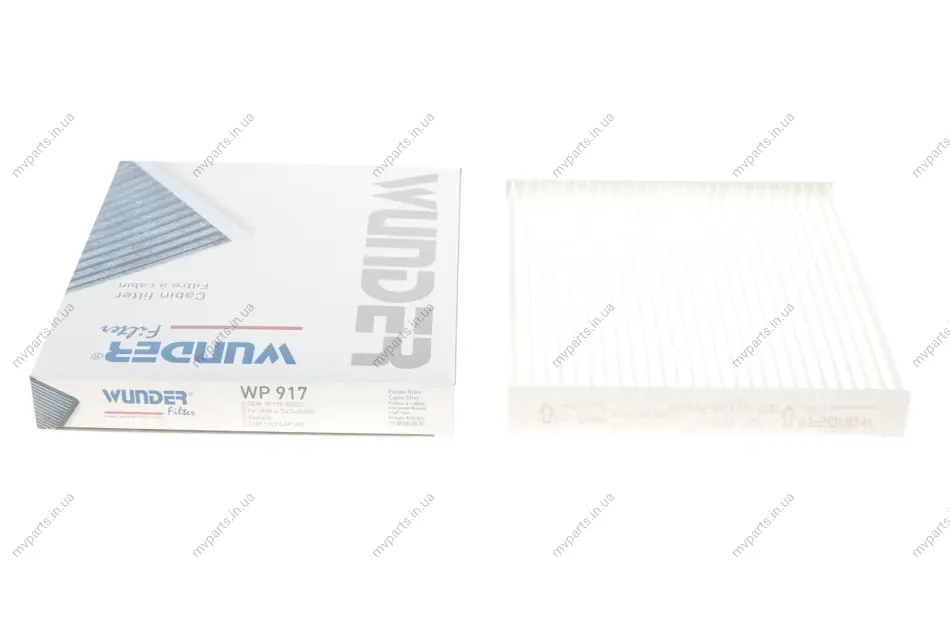 Фільтр салону Subaru Legacy V/Outback/ Toyota Auris/Avensis 09- WP 917 WUNDER FILTER WP-917 (фото 1)