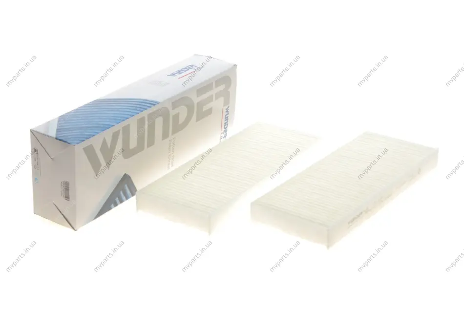 Фільтр салону Nissan Navara/Pathfinder 2.5dCi/3.0dCi/4.0 05- (к-кт 2шт.) WP 918 WUNDER FILTER WP-918 (фото 1)