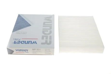 Фільтр салону Nissan Qashqai 1.2-1.6dCi 13- WP 931 WUNDER FILTER WP-931
