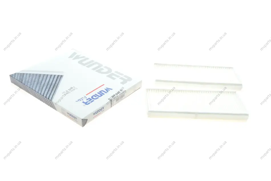 Фільтр салону Nissan Navara/Pathfinder 2.5dCi/3.0dCi/4.0 05- (к-кт 2 шт.) WP 945 WUNDER FILTER WP-945 (фото 1)