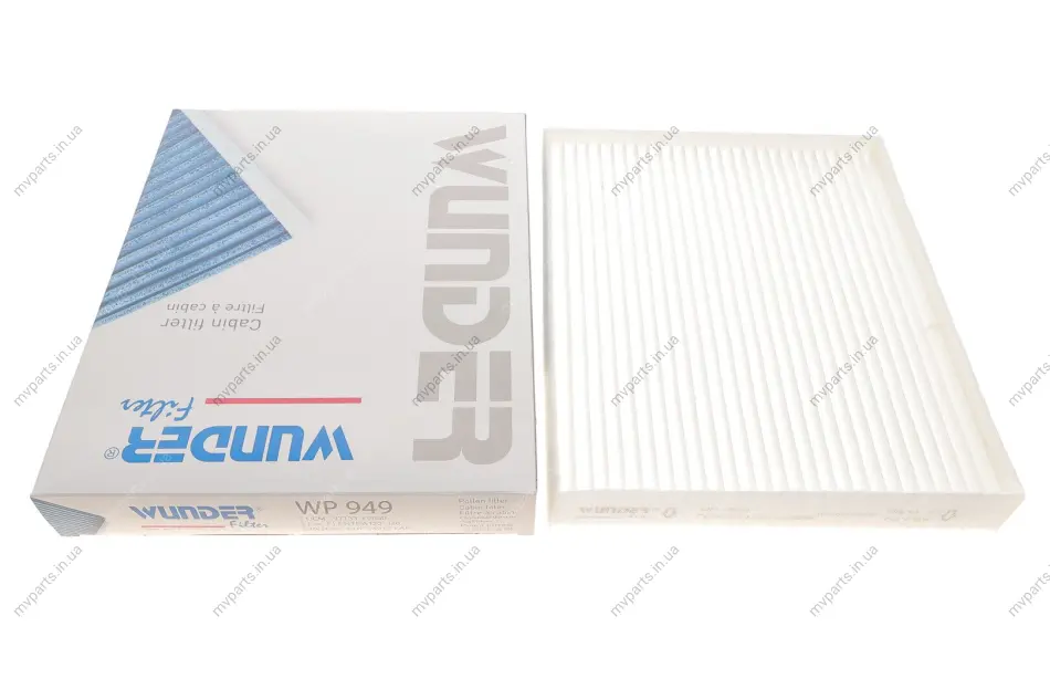 Фільтр салону Hyundai Tucson/ I30/ Kia Ceed/ Rio/ Sportage 15- WP 949 WUNDER FILTER WP-949 (фото 1)