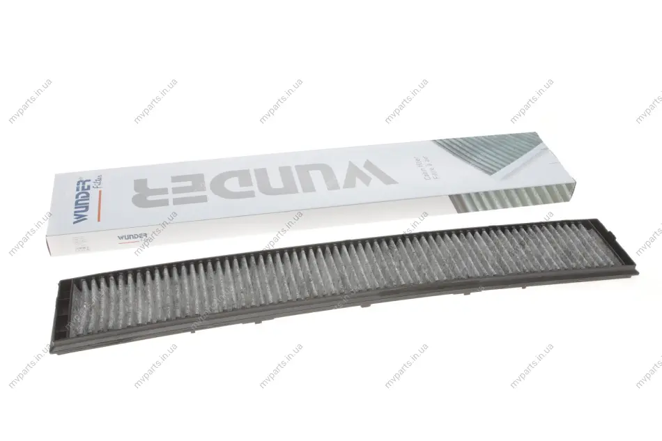 Фільтр салону BMW 3 (E46) 98-05/X3 04- (вугільний) WPK 206 WUNDER FILTER WPK-206 (фото 1)