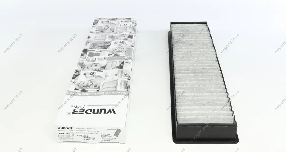Фільтр салону Mini Cooper 01- (вугільний) WPK 212 WUNDER FILTER WPK-212 (фото 1)