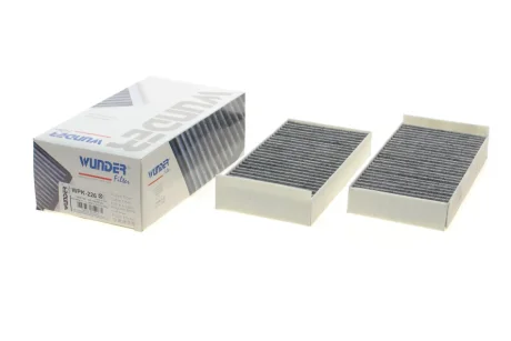 Фільтр салону BMW X1 14-/X2 (F39) 17-/I3 13- (вугільний) (к-кт 2 шт) WPK 226 WUNDER FILTER WPK-226