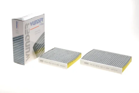 Фільтр салону Citroen C3/Peugeot 207/208 09- (вугільний) WPK 409 WUNDER FILTER WPK-409