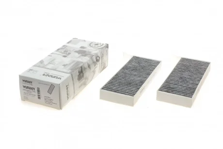 Фільтр салону Peugeot 308 13- (вугільний) WPK 421 WUNDER FILTER WPK-421