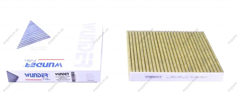 Фільтр салону Jeep Grand Cherokee 11- (вугільний) WPK 5005 WUNDER FILTER WPK-5005 (фото 1)