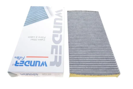 Фільтр салону Ford Focus/Connect 1.8Di 02- (вугільний) WPK 500 WUNDER FILTER WPK-500