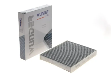 Фільтр салону Ford Fiesta 01-10/ Fusion 02-12 (вугільний) WPK 507 WUNDER FILTER WPK-507