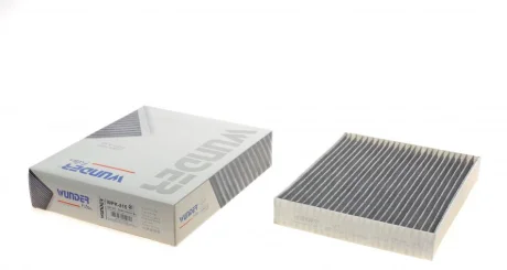 Фільтр салону Ford Mondeo V 1.5/2.0TDCi 14-/Focus IV 1.0 EcoBoost 18- (вугільний) WPK 516 WUNDER FILTER WPK-516